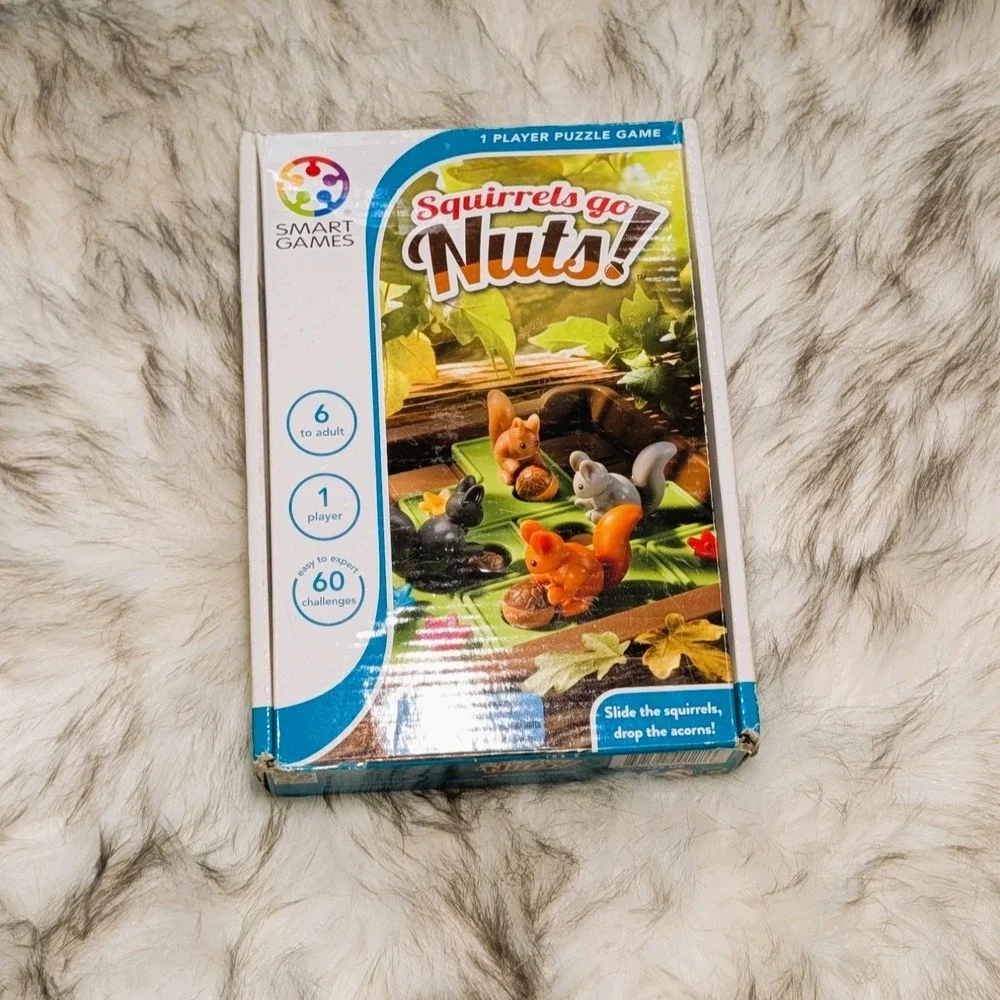 Smart Games Squirrels Go Nuts Critical Thinking Puzzle Game For Kids Complete
